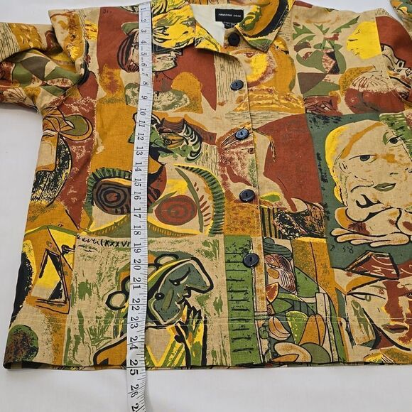 vintage morgan cole picasso jacket large - Picture 6 of 11